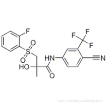 N-[4-Cyano-3-(trifluoromethyl)phenyl]-3-[(2-fluorophenyl)sulfonyl]-2-hydroxy-2-methylpropanamide CAS 1159977-36-2